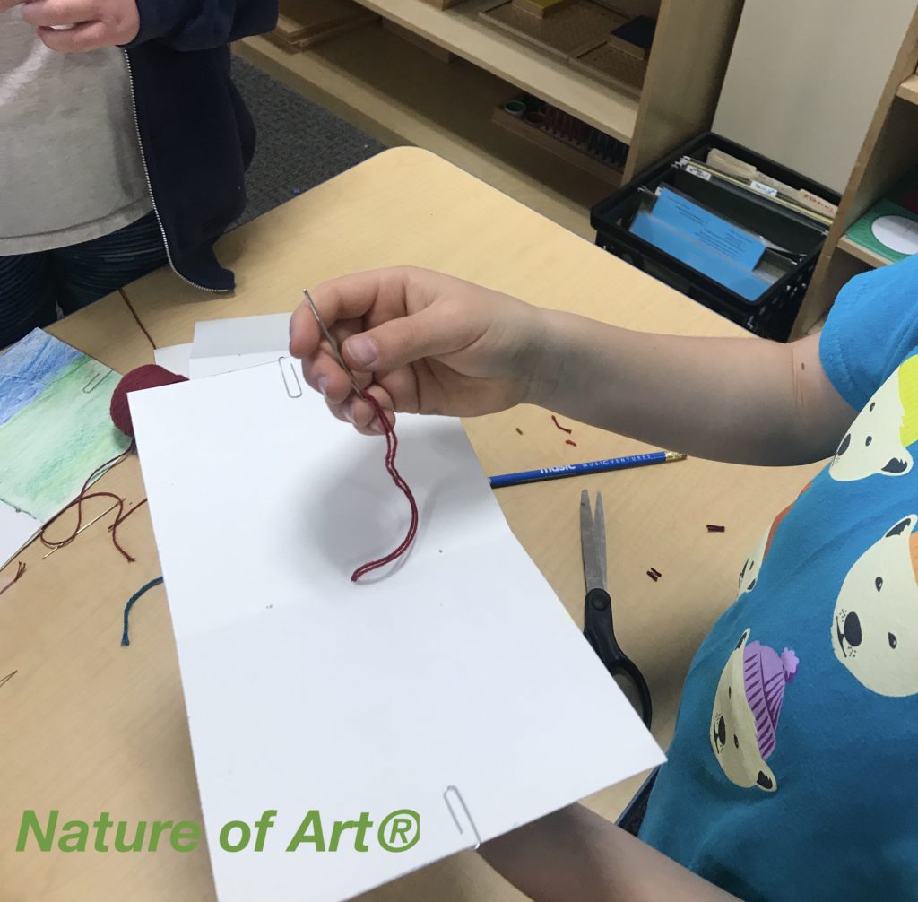 Drawing with Geometry Tools - a Prewriting, Fine Motor, Art Activity - how  we montessori